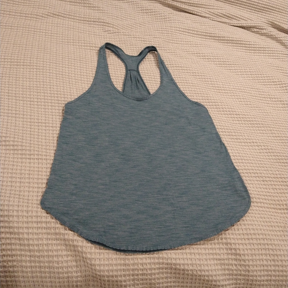 Lululemon Tank Top Heathered Blue